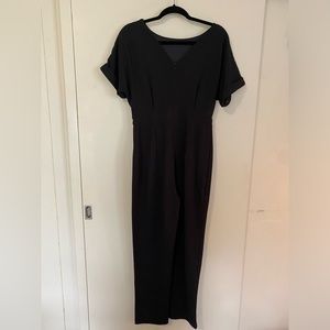 Professional black jumpsuit